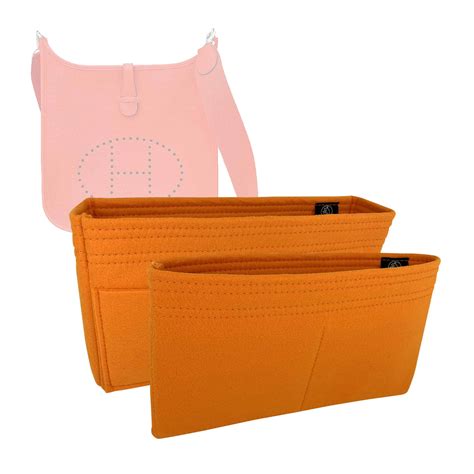 hermes plastic organizer bag|hermes evelyne 3 organizer.